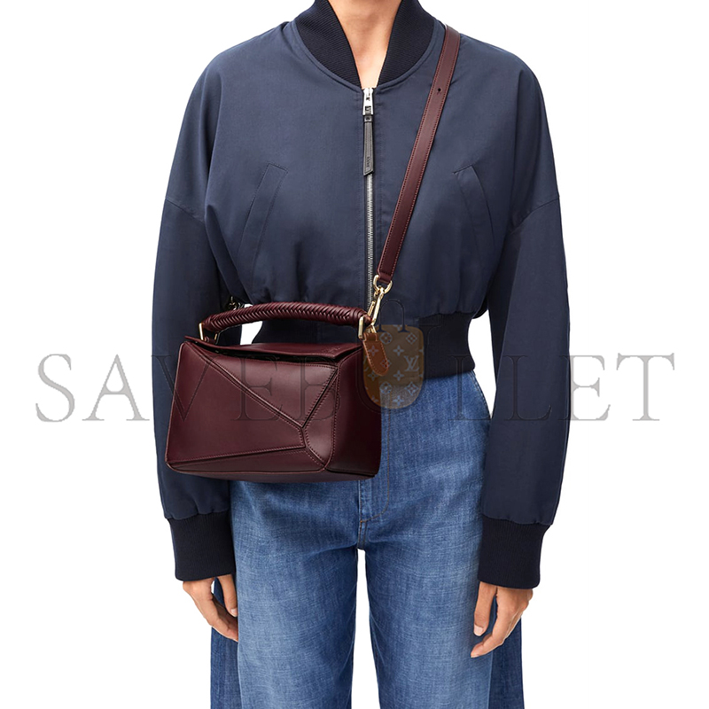 LOEWE SMALL PUZZLE BAG IN SMOOTH CALFSKIN A510S21XAE (24*16.5*10.5cm)